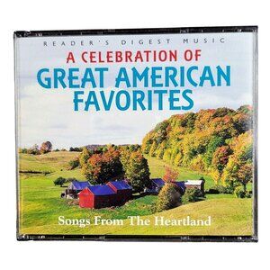 Readers Digest Music Celebration of Great American Favorites Songs CD 37100cd